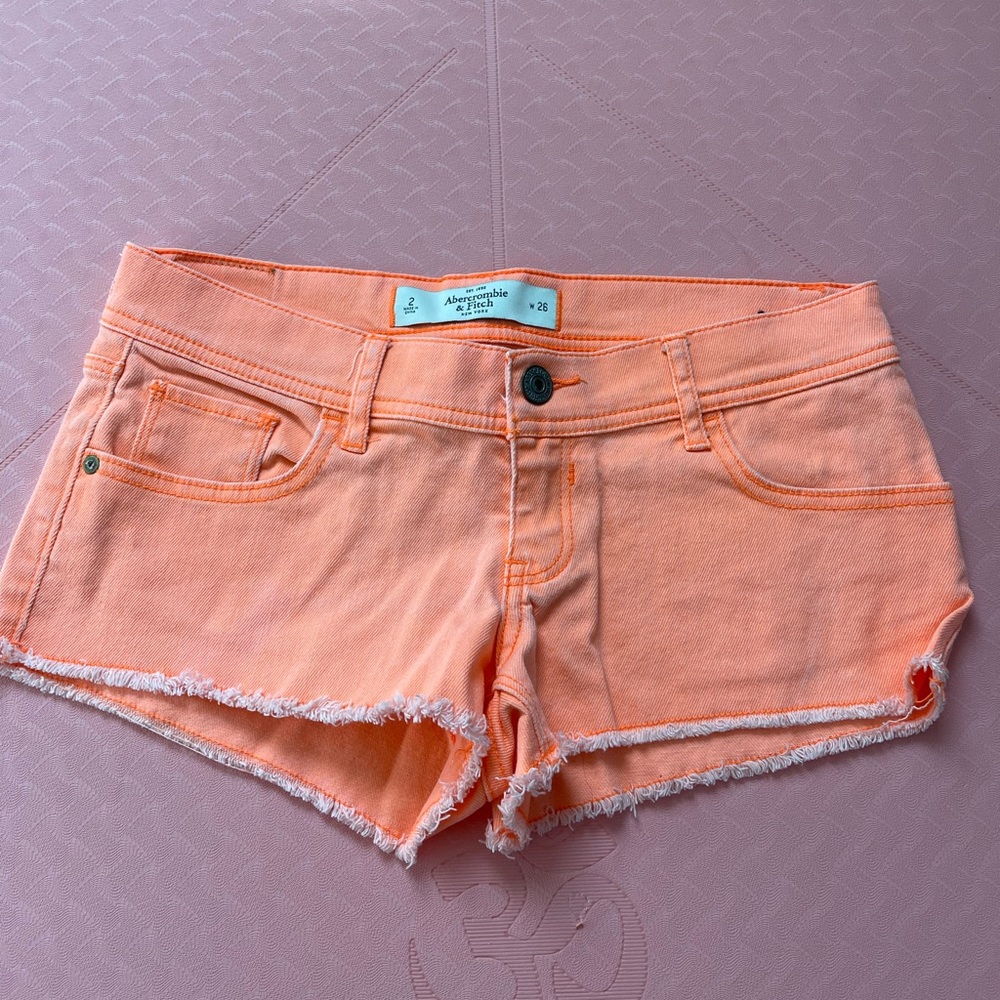 Abercrombie & Fitch Orange Shorts